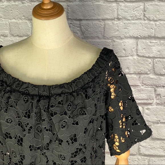 Shoshanna Off-Shoulder Sheath Dress - Picture 4 of 10